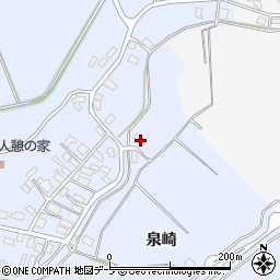 青森県つがる市柏上古川泉崎周辺の地図