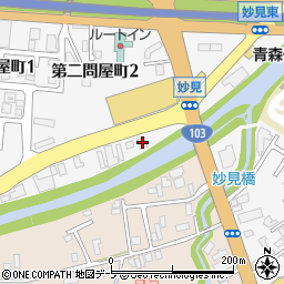 元木商店妙見倉庫周辺の地図