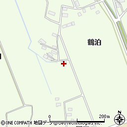 青森県つがる市柏広須雛田周辺の地図