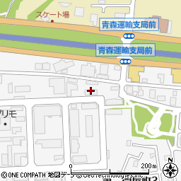 青森綜合警備保障株式会社　青森支社周辺の地図
