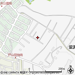 青森県青森市駒込（蛍沢）周辺の地図