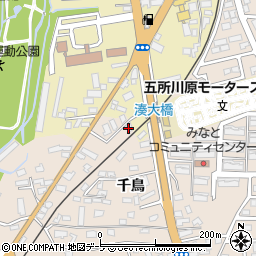 成田自動車周辺の地図