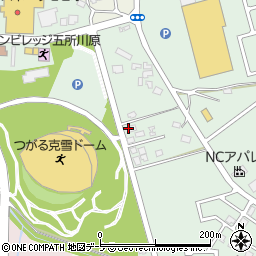 青森県文芸協会周辺の地図