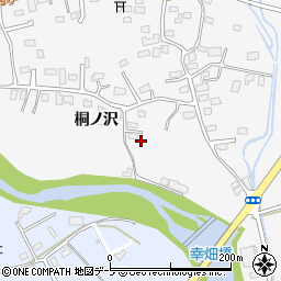 青森県青森市駒込桐ノ沢79周辺の地図