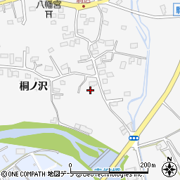 青森県青森市駒込桐ノ沢85周辺の地図