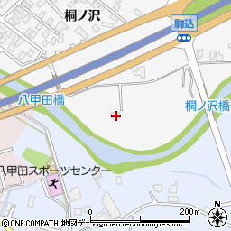 青森県青森市駒込桐ノ沢27周辺の地図