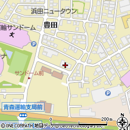 青森県自動車整備振興会館周辺の地図