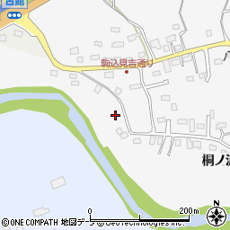青森県青森市駒込桐ノ沢48周辺の地図