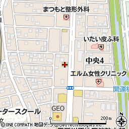 ガスト五所川原店周辺の地図