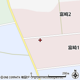 青森県三沢市富崎1丁目3392周辺の地図