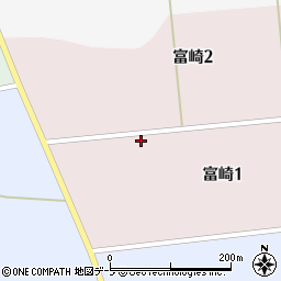 青森県三沢市富崎1丁目3393周辺の地図