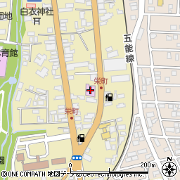 大東パチンコ栄町店周辺の地図