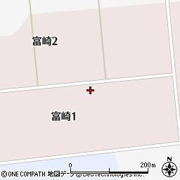 青森県三沢市富崎1丁目3396周辺の地図