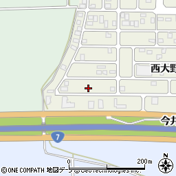 青森県青森市西大野5丁目8-10周辺の地図