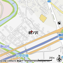 江戸屋染物店工場周辺の地図
