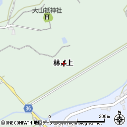 青森県五所川原市松野木林ノ上周辺の地図