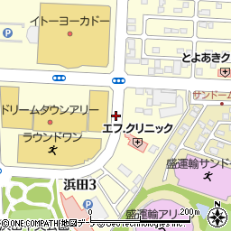 イトーヨーカドー青森店前周辺の地図