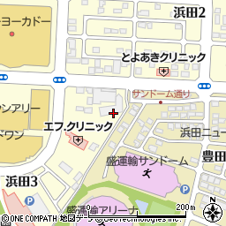 ポレスターガーデンシティ浜田管理事務室周辺の地図