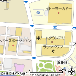 洋服の青山青森浜田ドリームタウンアリー店周辺の地図