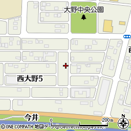 青森県青森市西大野5丁目19-5周辺の地図