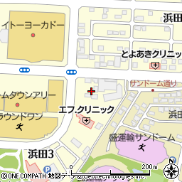 大和ハウス工業株式会社　青森支店・東奥日報ハウジングパーク展示場周辺の地図