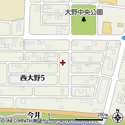 青森県青森市西大野5丁目19-18周辺の地図