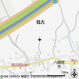 青森県青森市駒込見吉周辺の地図