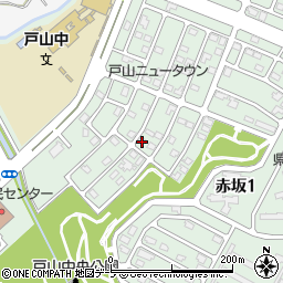 青森県青森市赤坂1丁目13-16周辺の地図