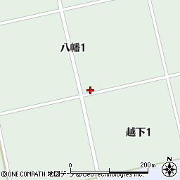 青森県三沢市八幡1丁目1335周辺の地図