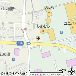 かっぱ寿司五所川原店周辺の地図