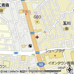 エヌエス環境株式会社青森支店周辺の地図