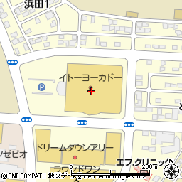 株式会社富士メガネ　イトーヨーカドー青森店周辺の地図