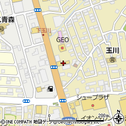 ＨｏｎｄａＣａｒｓ青森浜田店周辺の地図