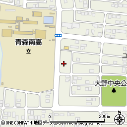 青森県青森市西大野3丁目4-15周辺の地図