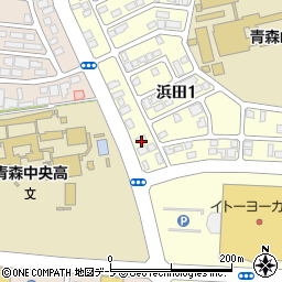 クラップ美容室周辺の地図