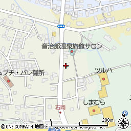 薬王堂　五所川原石岡店周辺の地図