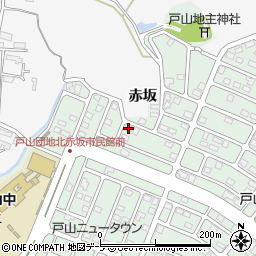 青森県青森市赤坂2丁目5-2周辺の地図