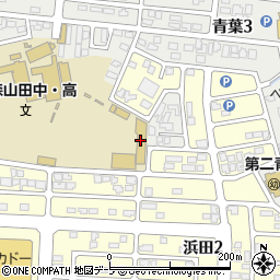 青森山田中学校周辺の地図