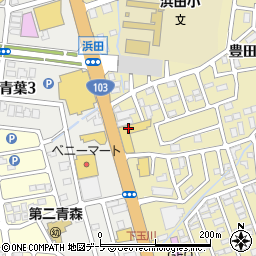 スズキ自販青森Ｕ’ｓＳＴＡＴＩＯＮ観光通り周辺の地図