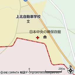 東北町役場　日本中央の碑歴史公園周辺の地図