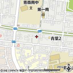株式会社イシカワ青森展示場周辺の地図