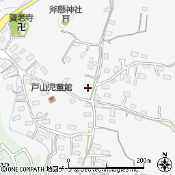 青森県青森市戸山赤坂周辺の地図