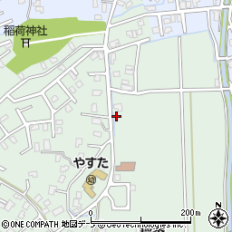 青森県青森市安田稲森195周辺の地図