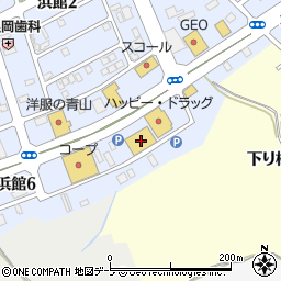 萬屋浜館店周辺の地図