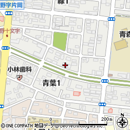 株式会社クワザワ　青森支店周辺の地図