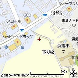 青森県青森市田屋敷周辺の地図