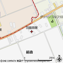 羽藤商事周辺の地図