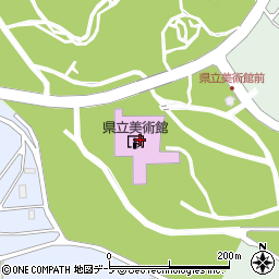 青森県立美術館周辺の地図