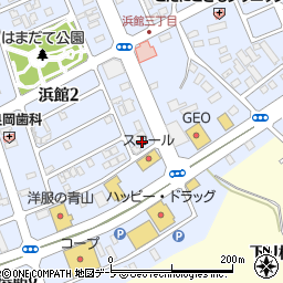横田動物病院周辺の地図