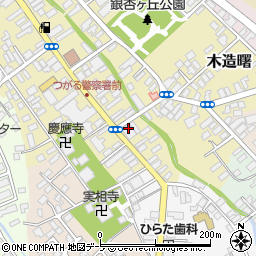 西津軽商工業協会周辺の地図
